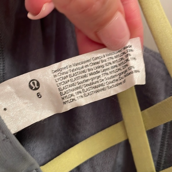 Lululemon Free to Be Serene Tidewater Teal Size 6 - Picture 4 of 5